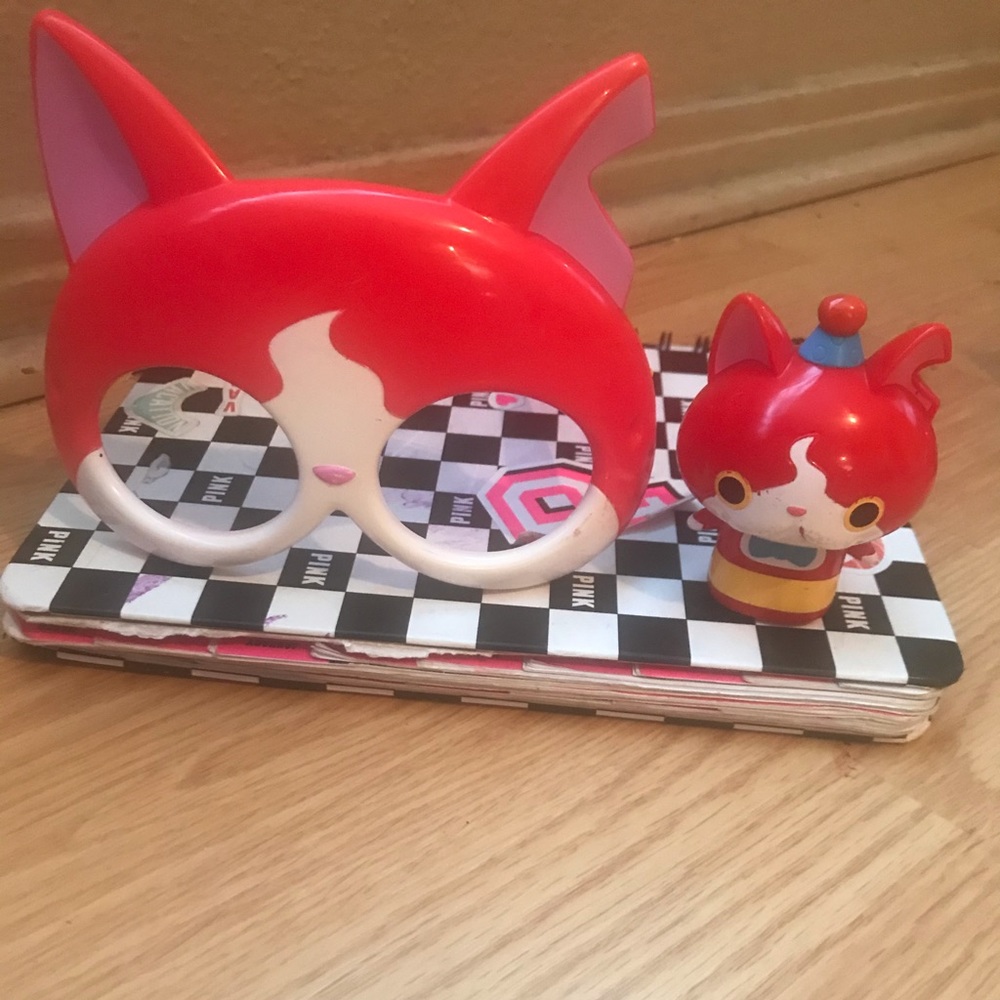 Jibanyan Boy Mask and toy